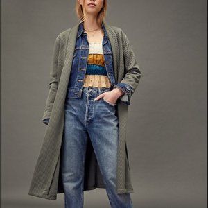 NWT Anthropologie Annmarie Quilted Duster Jacket